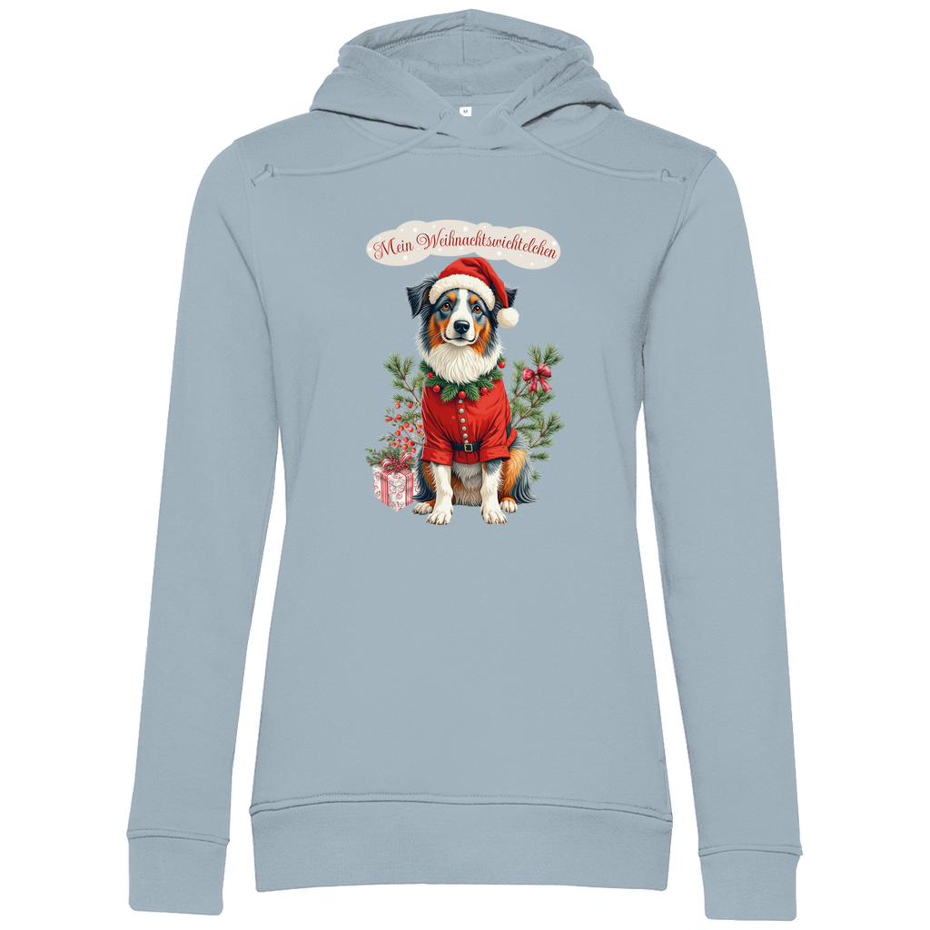 Weihnachtswichteln - Bio-Hoodie für Damen- Weihnachten