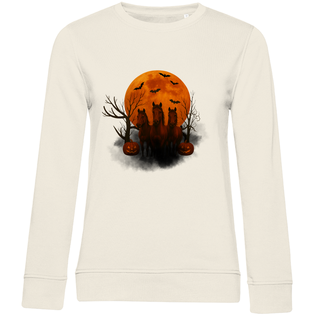 Nachtgalopp - Bio-Sweatshirt für Damen