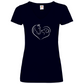 Herzensfreunde - V-Shirt für Damen