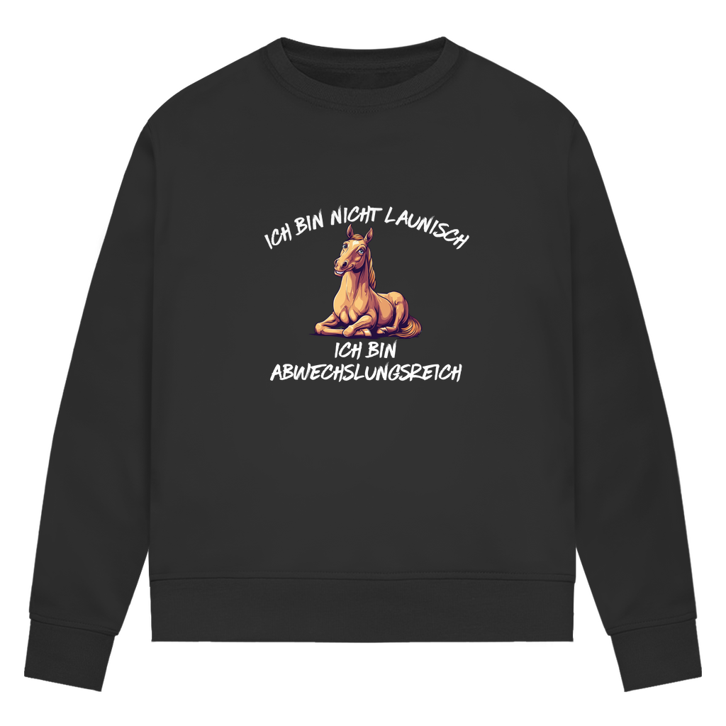 Abwechslungsreich - Bio-Sweatshirt für Damen