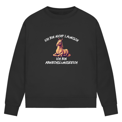 Abwechslungsreich - Bio-Sweatshirt für Damen