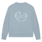 Herzensfreunde - Bio-Sweatshirt für Damen