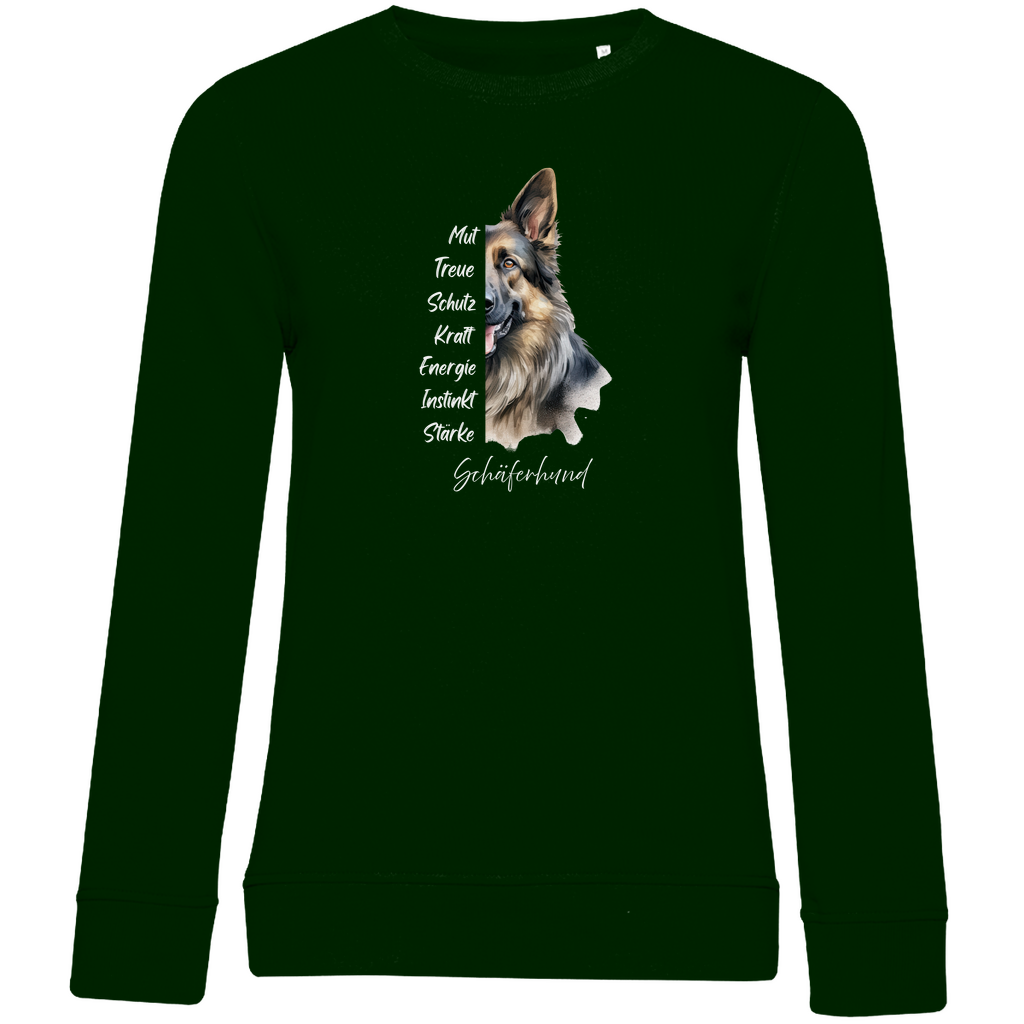 Schäferhund - Bio-Sweatshirt für Damen
