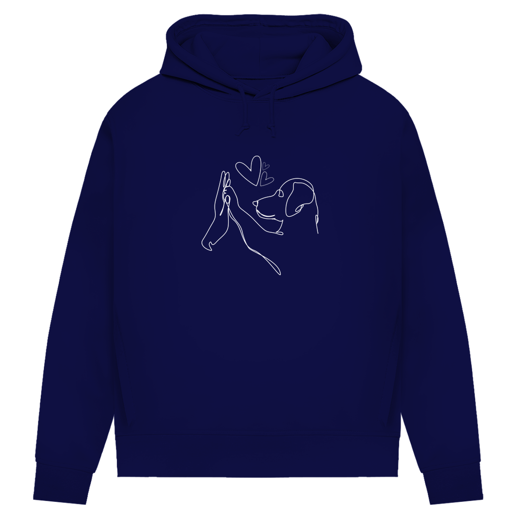 Wahre Liebe- Bio-Hoodie für Damen