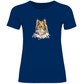 Flower Sheltie - T-Shirt für Damen