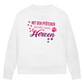 Direkt zum Herzen - Bio-Sweatshirt für Damen