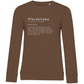 Pferdeliebe - Bio-Sweatshirt für Damen
