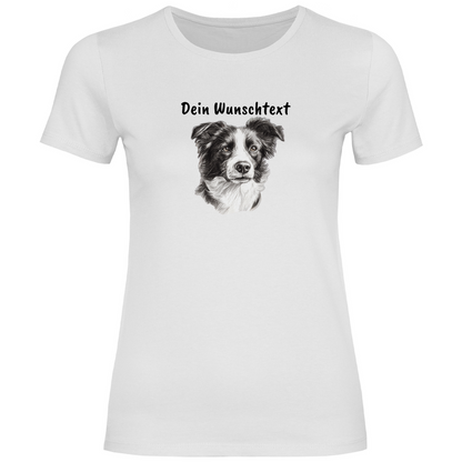 Fellfreund -T-Shirt für Damen- Dein Wunschtext