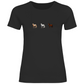 Pferde Trio - T-Shirt für Damen