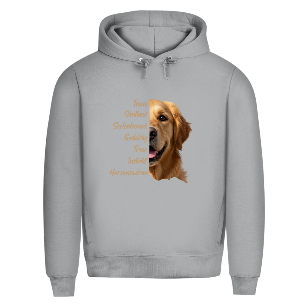 Golden Retriever - Bio-Hoodie für Herren
