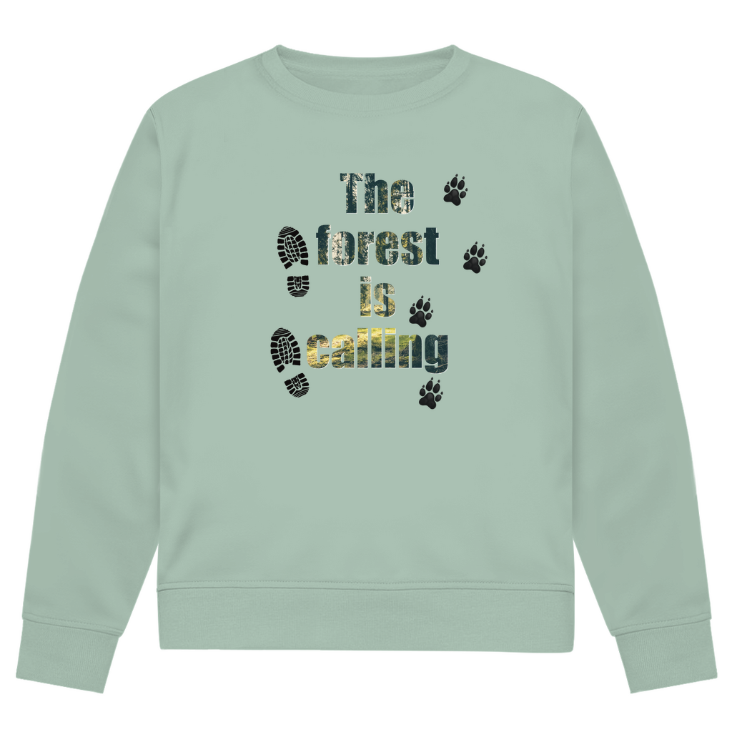 The Forest Is Calling - Bio-Sweatshirt für Herren