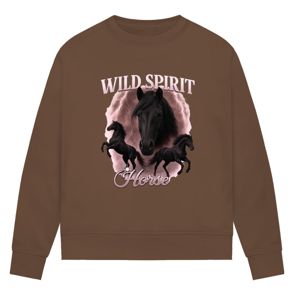 Wild Spirit - Bio-Sweatshirt für Damen
