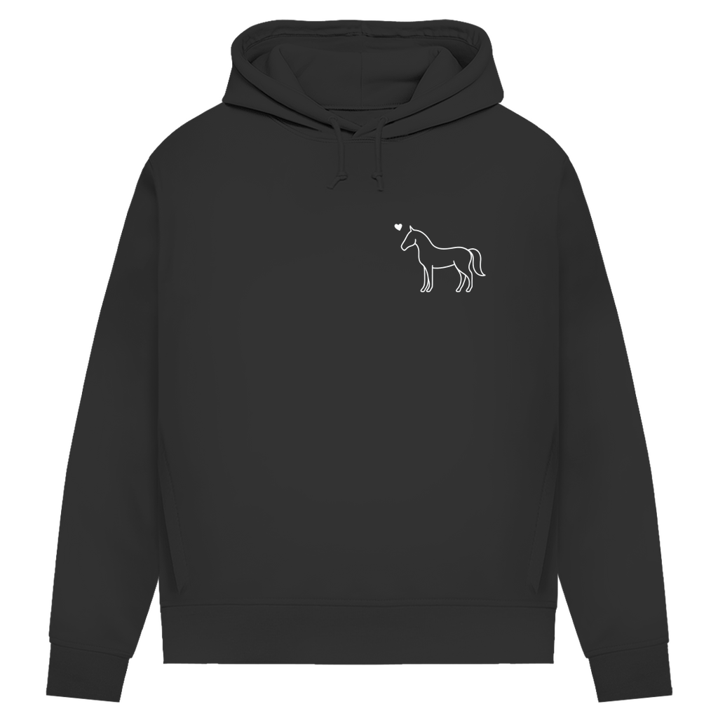 Eleganz mit Herz - Bio-Hoodie für Damen