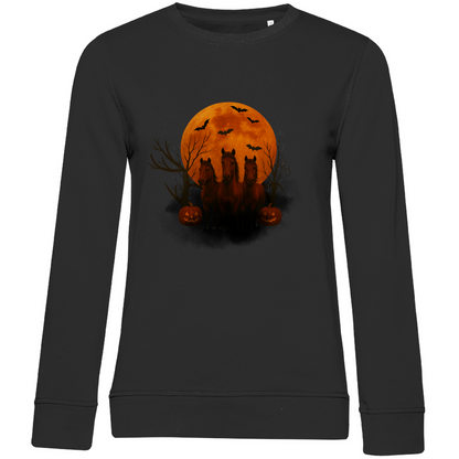 Nachtgalopp - Bio-Sweatshirt für Damen