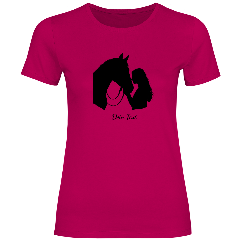 Freundschaft - T-Shirt für Damen- Dein Wunschtext
