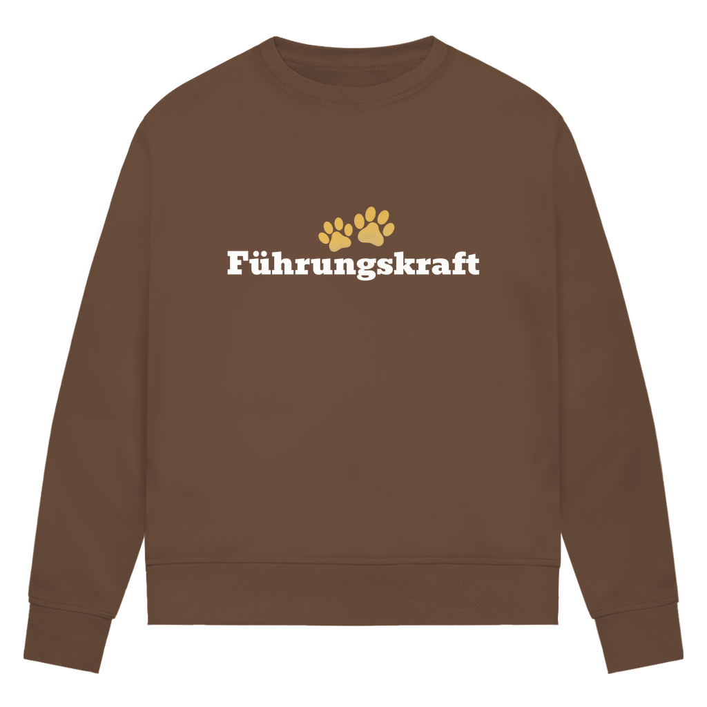 Führungskraft - Bio-Sweatshirt für Damen