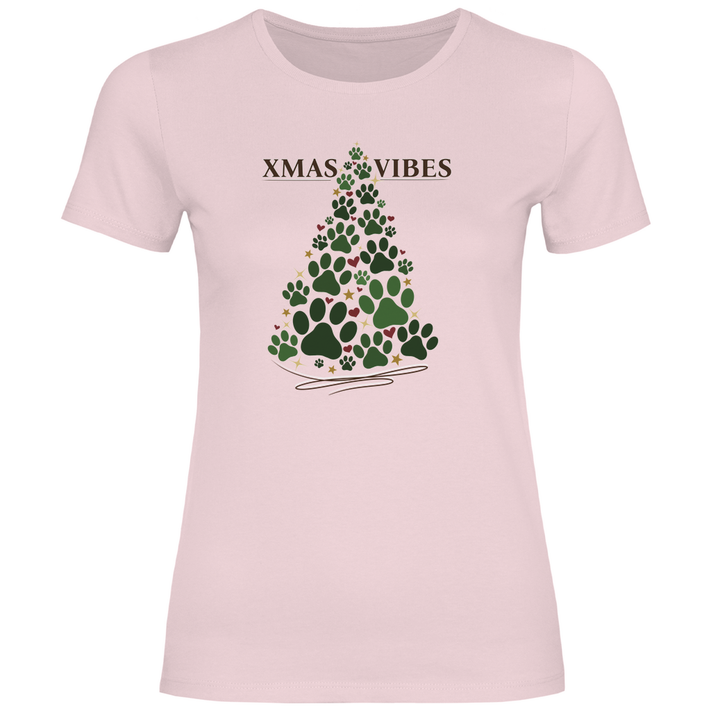 Xmas Vibes - Shirt für Damen