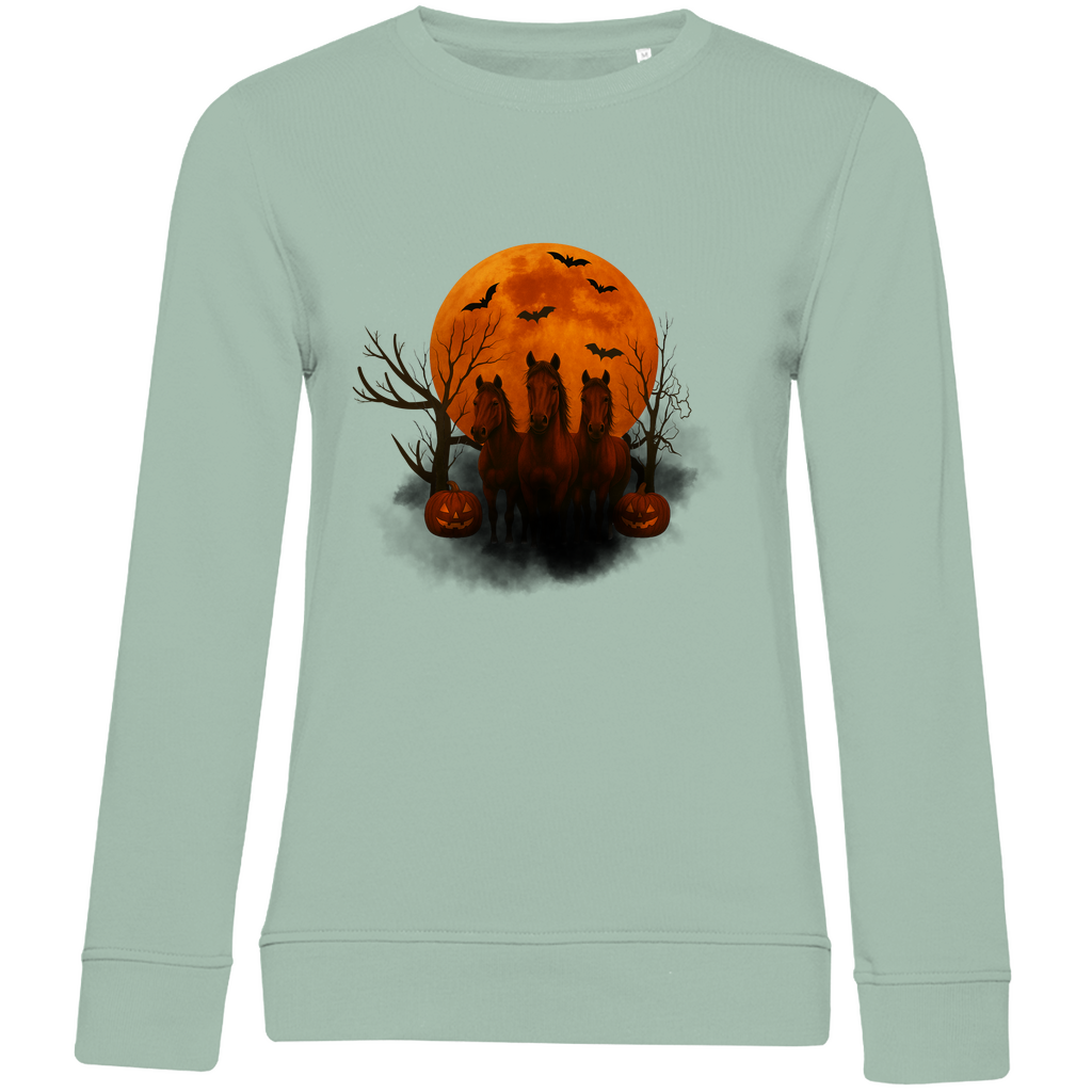 Nachtgalopp - Bio-Sweatshirt für Damen
