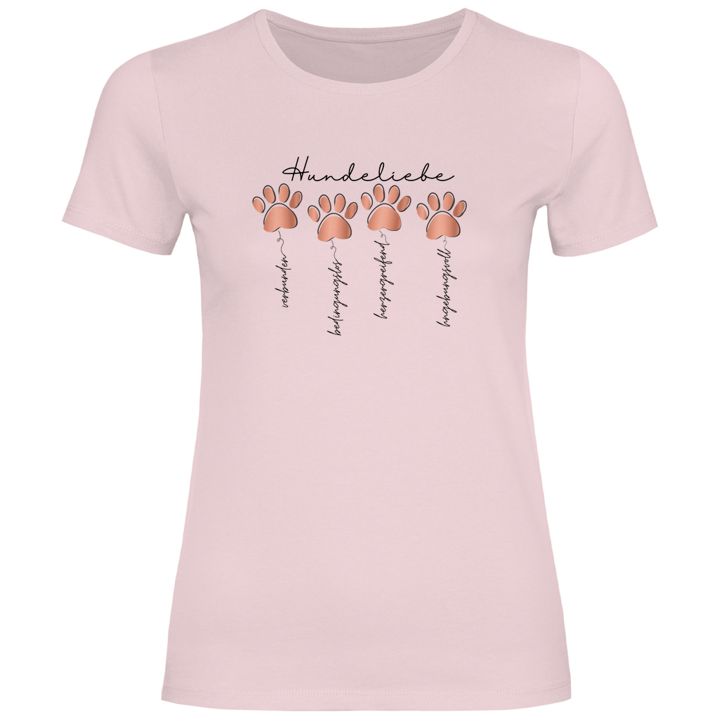 Hundeliebe - T-Shirt für Damen