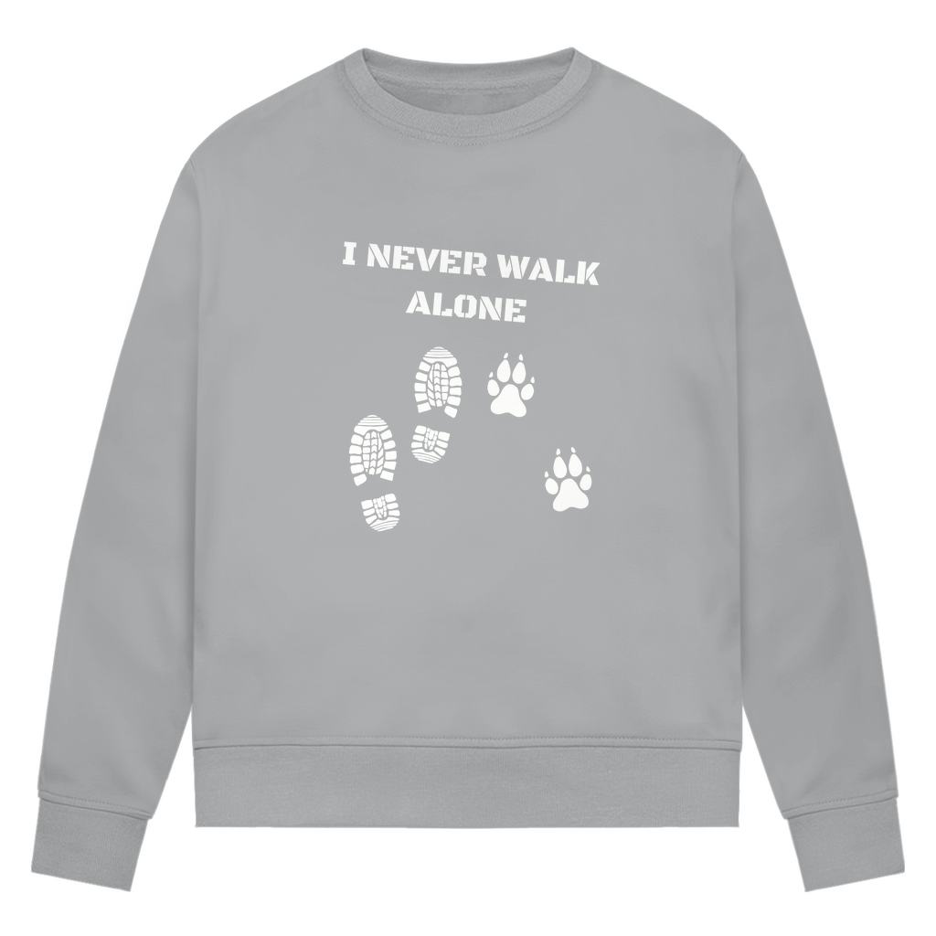 I Never Walk Alone - Bio-Sweatshirt für Damen