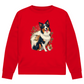 Dogs & Pines - Bio-Sweatshirt für Herren