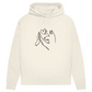 Wahre Liebe Stehohren - Bio-Hoodie für Damen