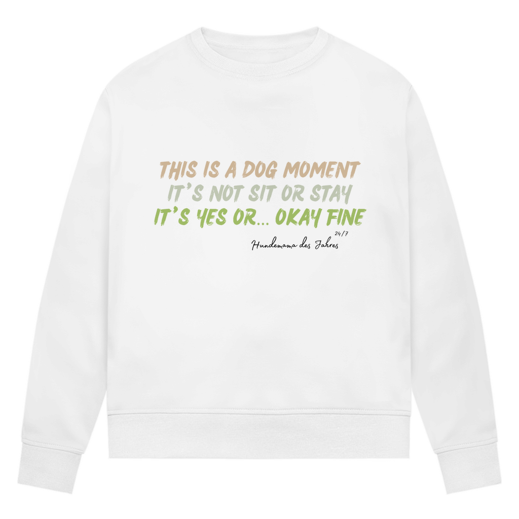 Hundemama des Jahres - Bio-Sweatshirt für Damen