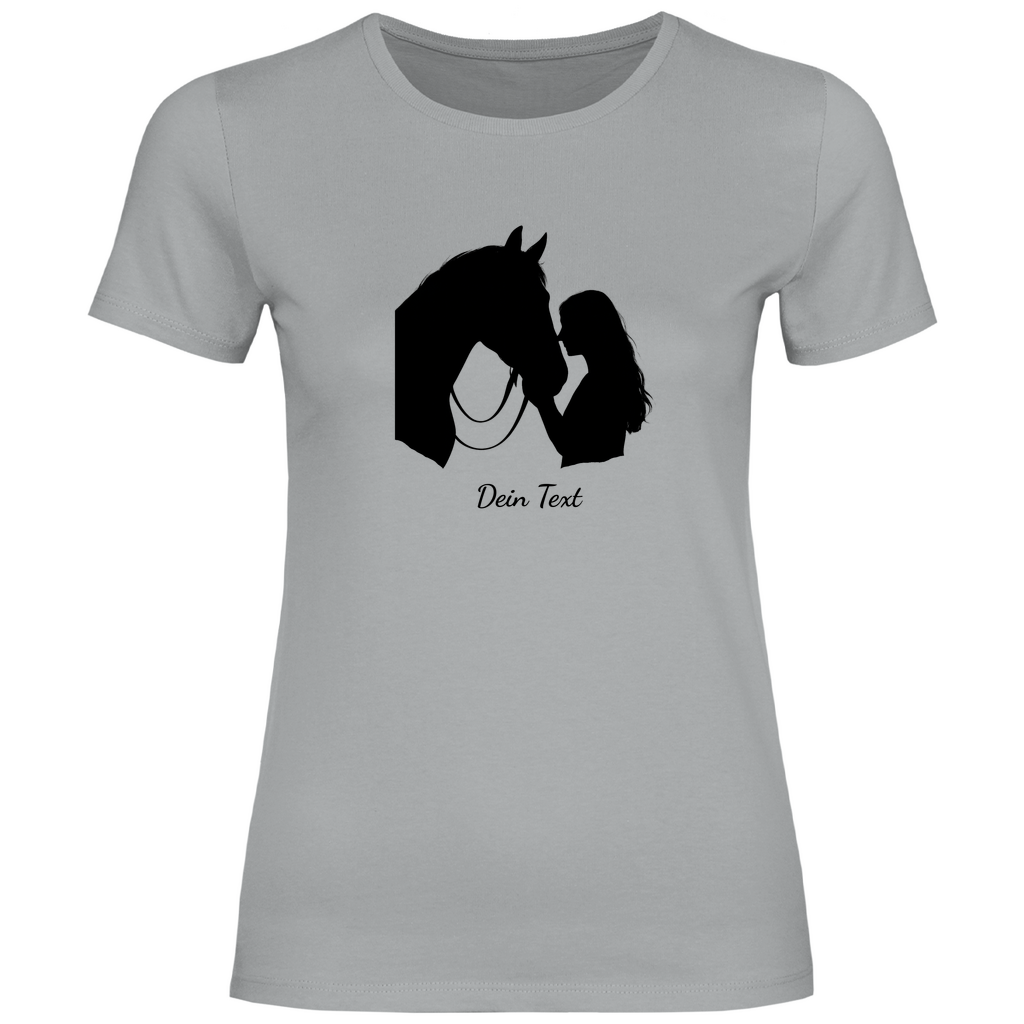 Freundschaft - T-Shirt für Damen- Dein Wunschtext