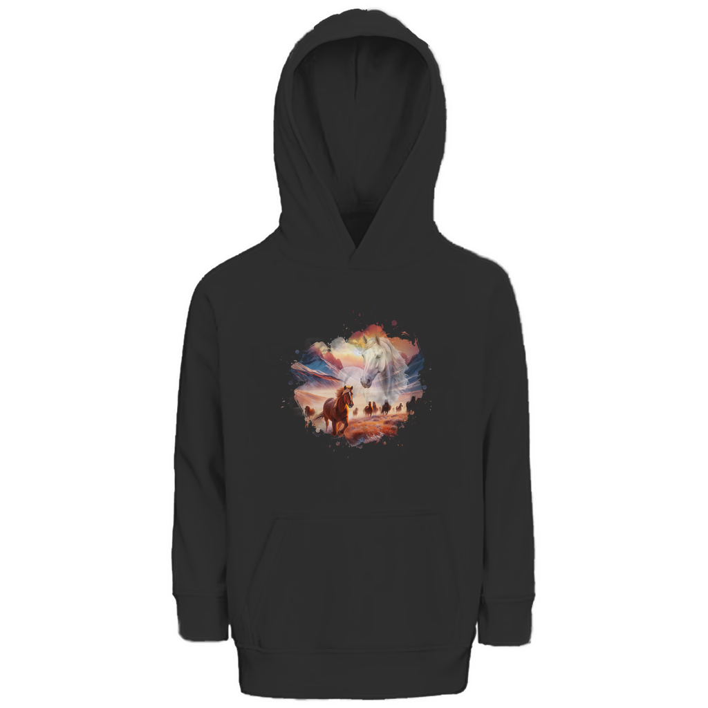 Magie und Freiheit - Bio Hoodie für Kinder