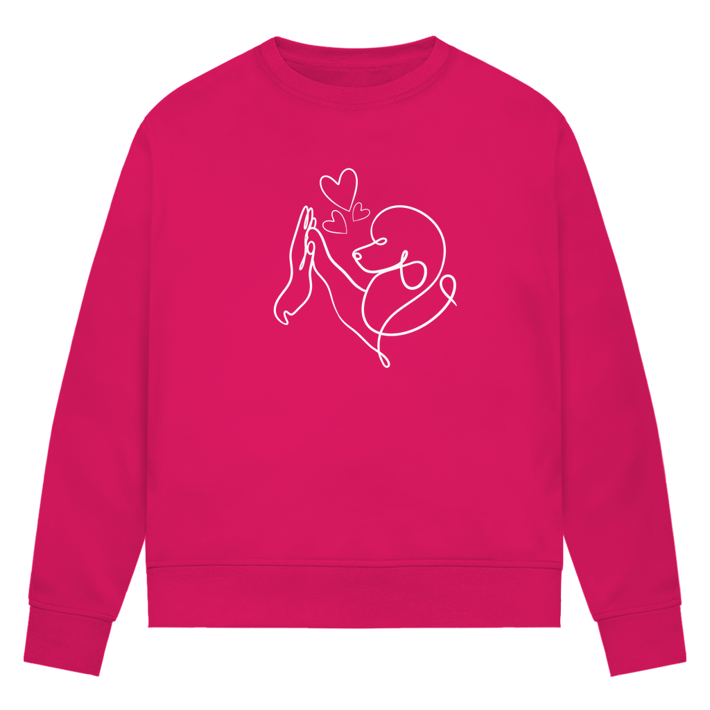 Pudelliebe - Bio-Sweatshirt für Damen