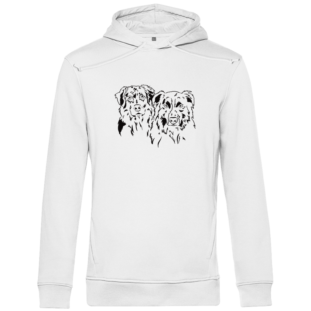 Aussie Love - Bio Hoodie für Herren