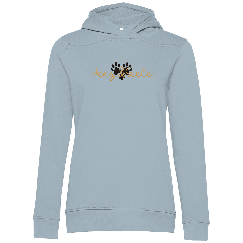 Herz und Seele -Bio-Hoodie für Damen