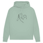 Wahre Liebe- Bio-Hoodie für Damen