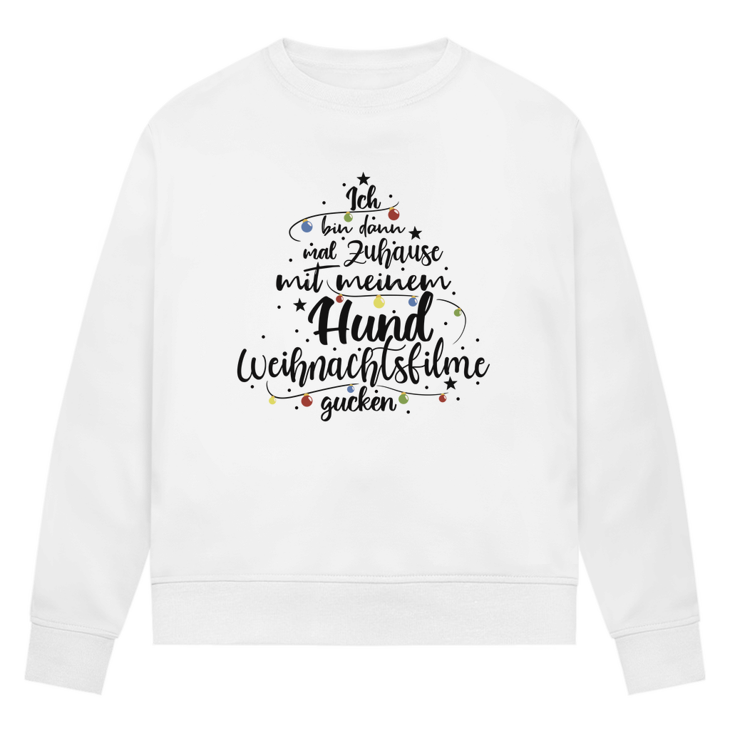 Weihnachtsfilme - Bio-Sweatshirt für Damen