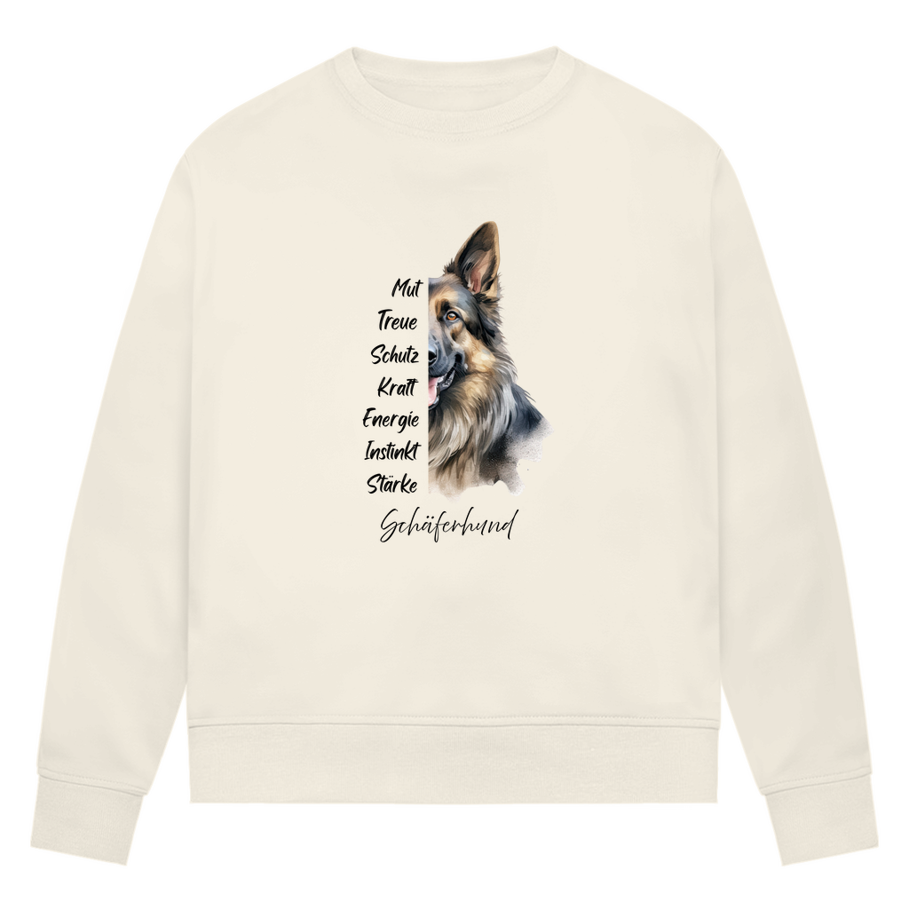 Schäferhund - Bio-Sweatshirt für Damen