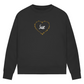 Pfötchenherz - Bio-Sweatshirt für Damen
