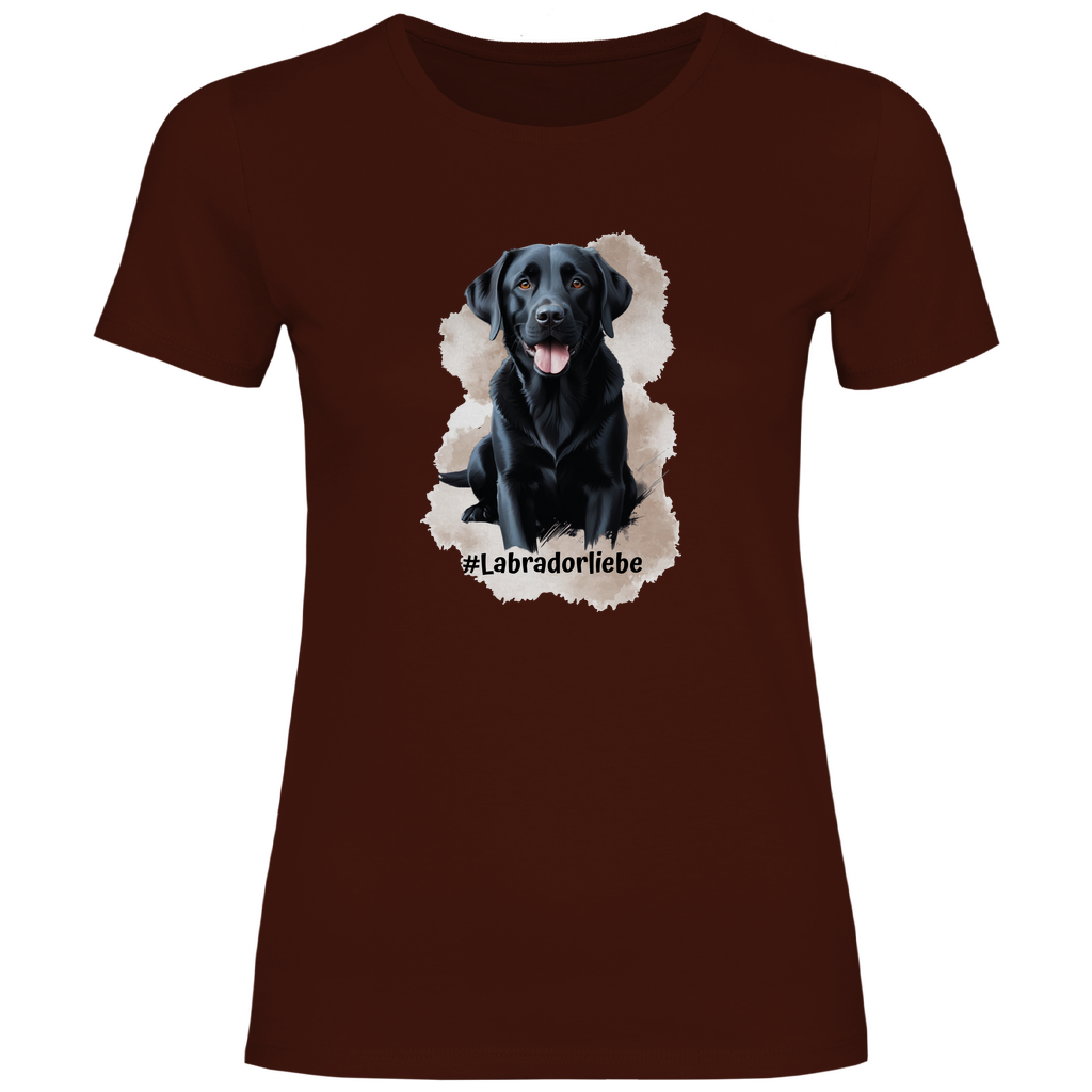 Labradorliebe - T-Shirt für Damen