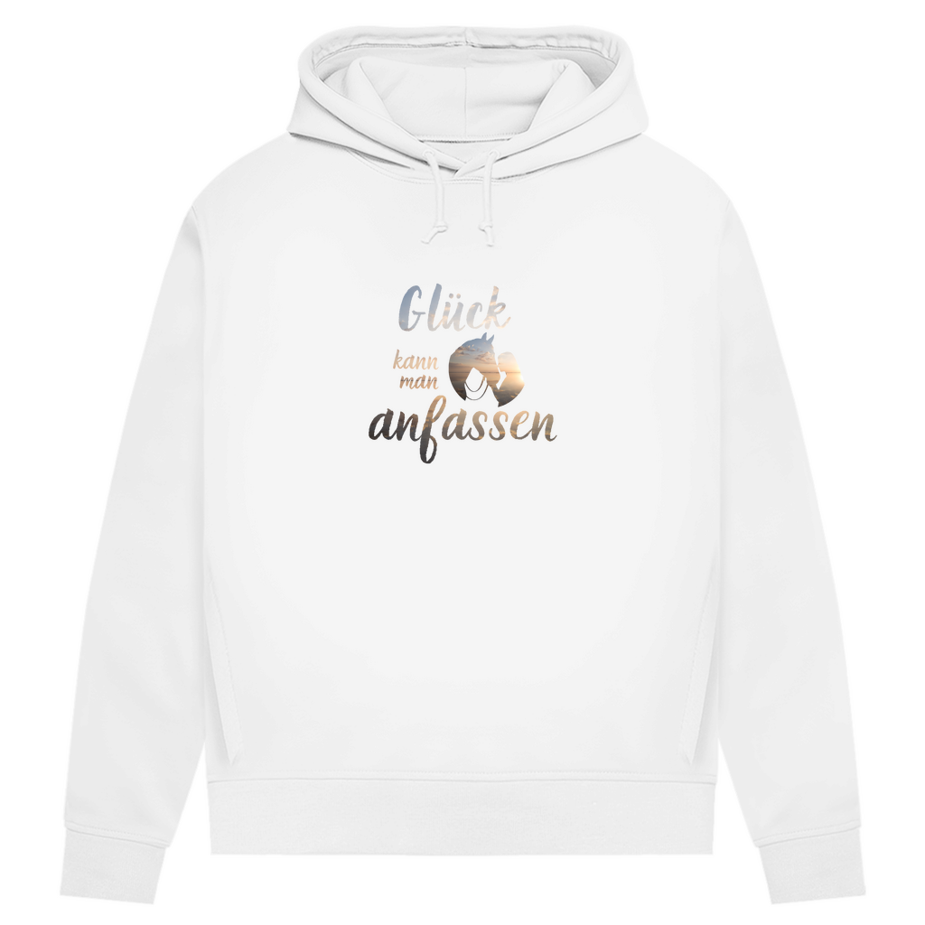 Glück - Bio-Hoodie für Damen