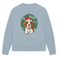 Wuff und Weihnachten - Bio-Sweatshirt für Damen