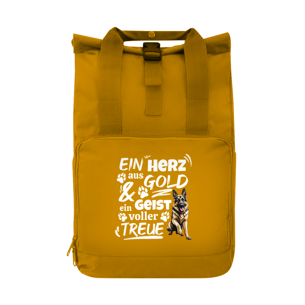 Herz aus Gold - Rucksack