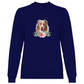 Flower Australian Shepherd - Sweatshirt für Damen