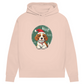 Wuff und Weihnachten - Bio-Hoodie für Damen