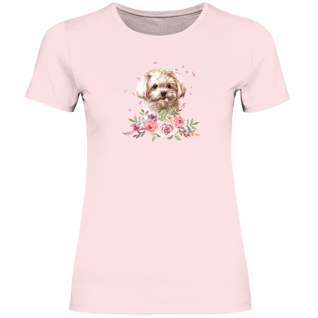 Flower Malteser - T-Shirt für Damen